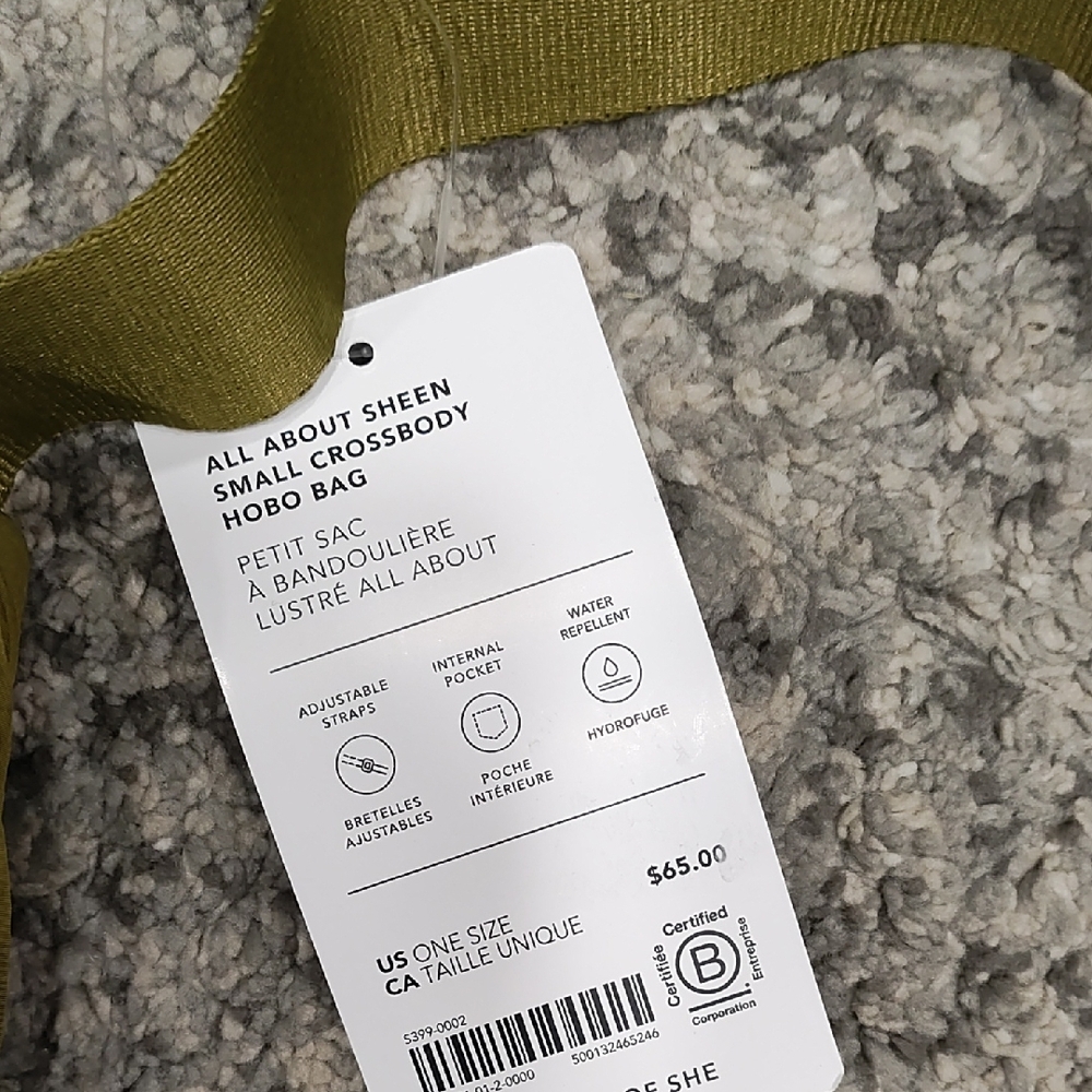 Athleta Sheen Small Crossbody Hobo Bag - Picture 3 of 5